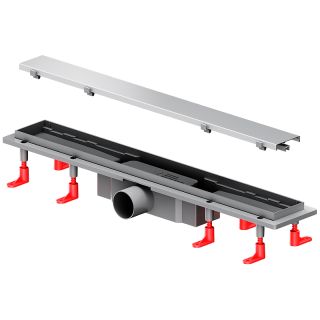 Душевой лоток AM.PM PrimeFlow 60 W02SC-U11-060-04SB с решеткой Хром матовый / под плитку Tile